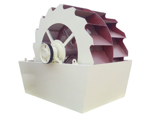 轮式洗砂机_大型洗砂生产线_叶轮洗砂机型号-世豪机械制造
